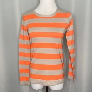 J. Crew striped pullover